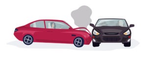 illustration of t-bone auto collision