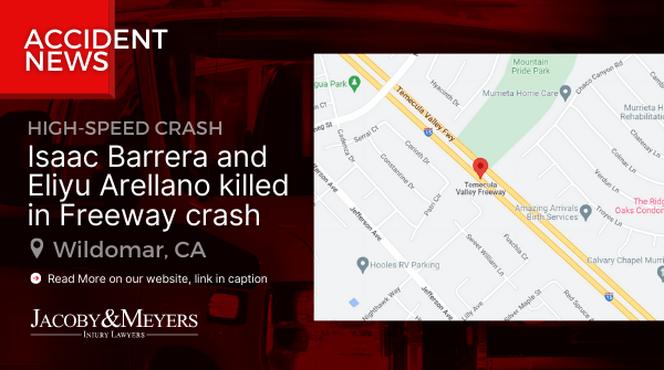 Location of Car accident in Wildomar, CA