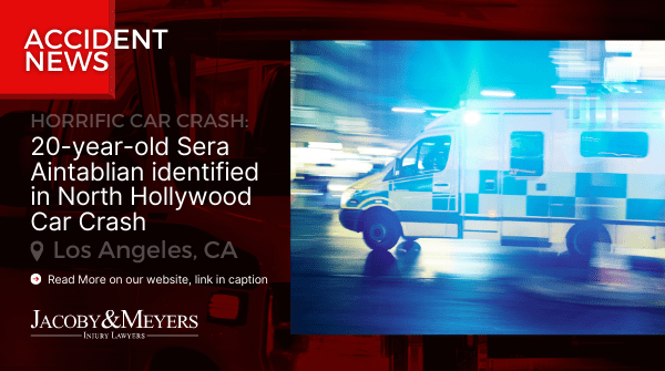20-year-old Sera Aintablian identified in North Hollywood Car Crash