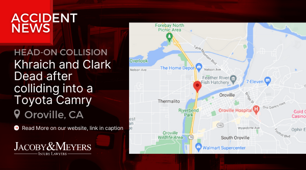 Map of Kraich and Clark head-on collision in Highway 70