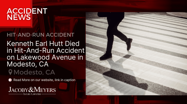 Kenneth Earl Hutt Died in Hit-And-Run Accident on Lakewood Avenue in Modesto, CA