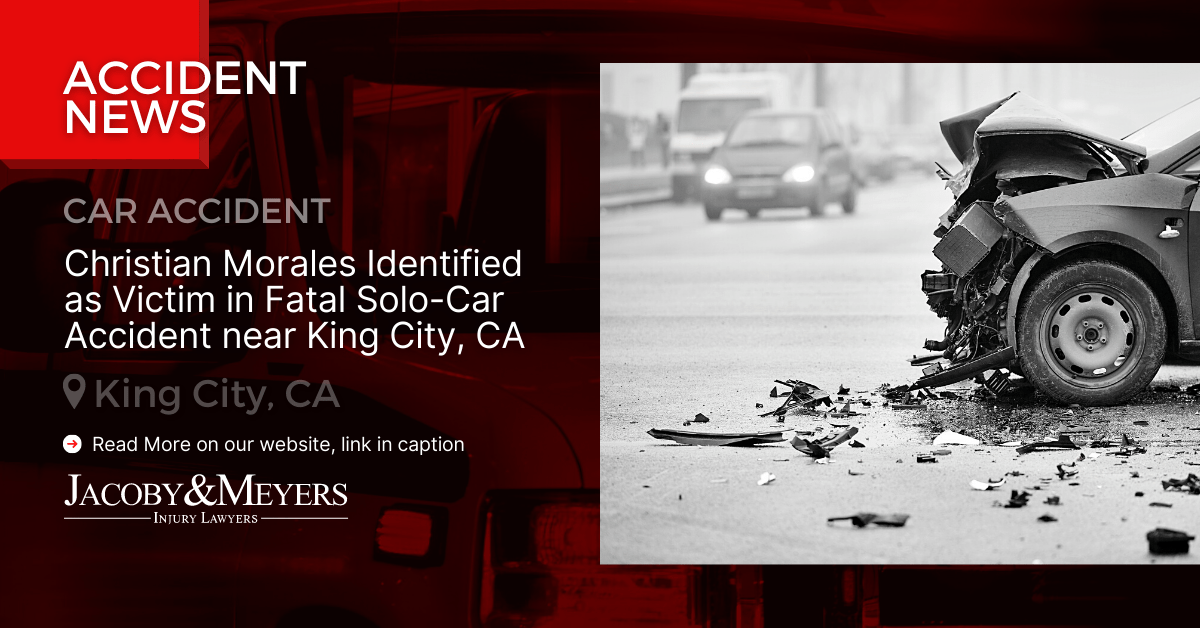 Christian Morales Identified as Victim in Fatal Solo-Car Accident near King City, CA