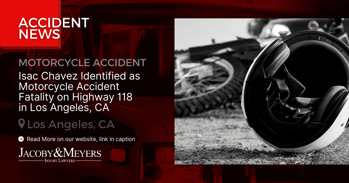 Isac Chavez Identified as Motorcycle Accident Fatality on Highway 118 in Los Angeles, CA