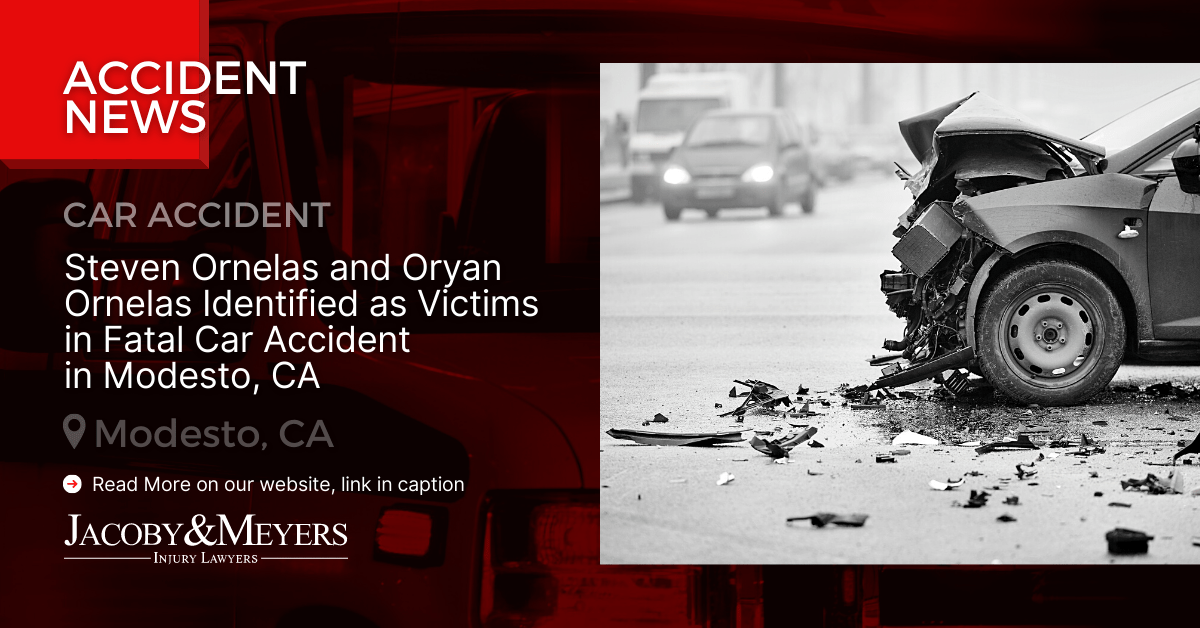 Steven Ornelas and Oryan Ornelas Identified as Victims in Fatal Car Accident in Modesto, CA
