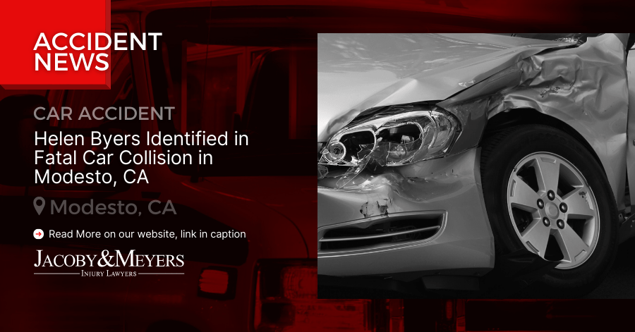 Helen Byers Identified in Fatal Car Collision in Modesto, CA