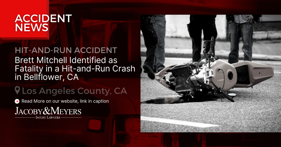 Brett Mitchell Identified as Fatality in a Hit-and-Run Crash in Bellflower, CA