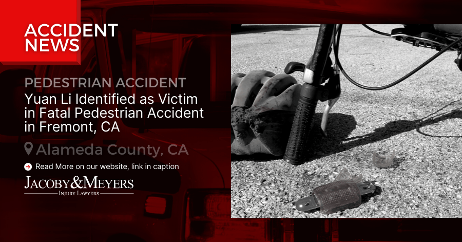 Yuan Li Identified as Victim in Fatal Pedestrian Accident in Fremont, CA