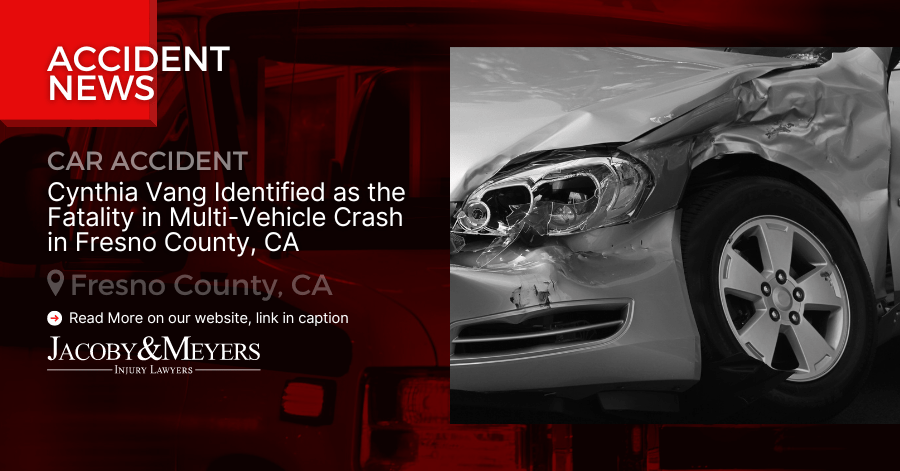 Cynthia Vang Identified as the Fatality in Multi-Vehicle Crash in Fresno County, CA