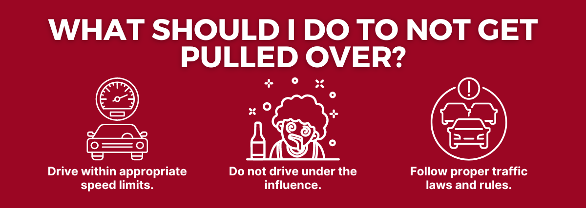 How not to get pulled over