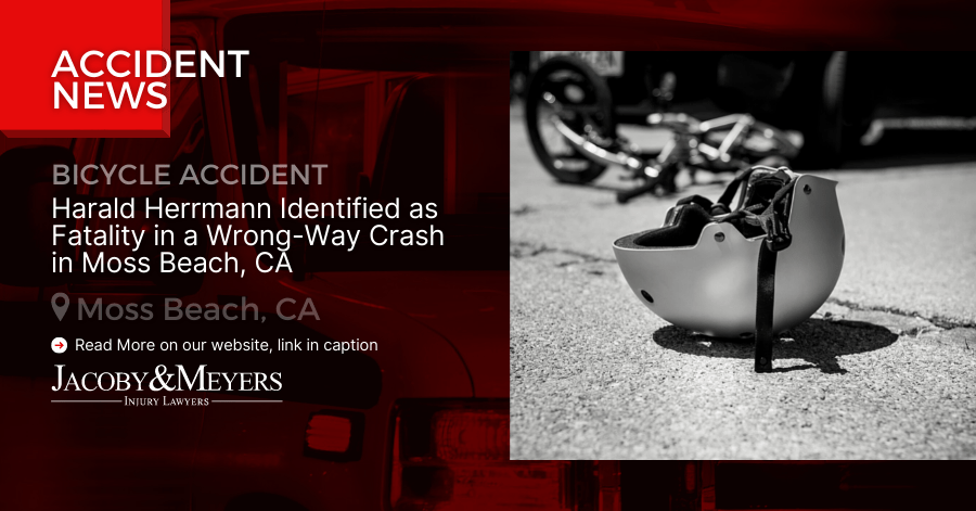 Harald Herrmann Identified as Fatality in a Wrong-Way Crash in Moss Beach, CA