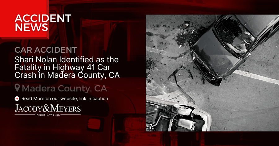 Shari Nolan Identified as the Fatality in Highway 41 Car Crash in Madera County, CA