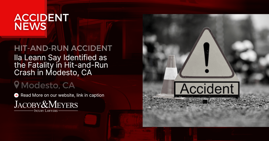 Ila Leann Say Identified as the Fatality in Hit-and-Run Crash in Modesto, CA