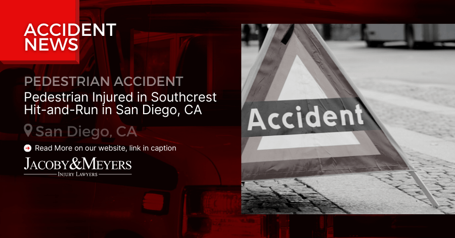 Pedestrian Injured in Southcrest Hit-and-Run in San Diego, CA