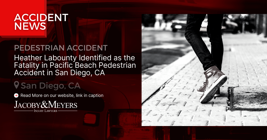 Heather Labounty Identified as the Fatality in Pacific Beach Pedestrian Accident in San Diego, CA