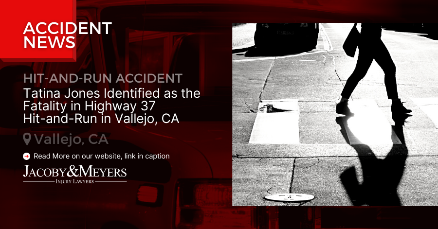 Tatina Jones Identified as the Fatality Highway 37 Hit-and-Run in Vallejo, CA