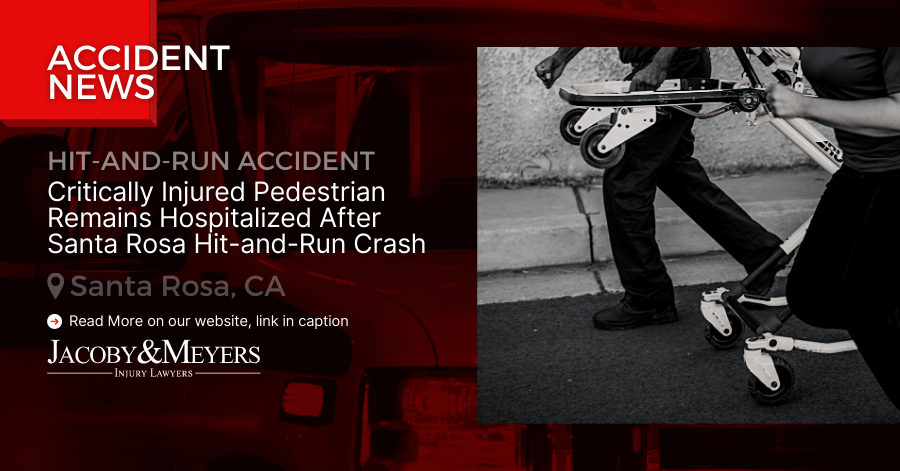Critically Injured Pedestrian Remains Hospitalized After Santa Rosa Hit-and-Run Crash