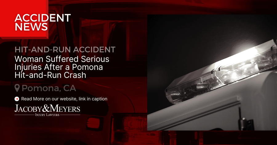 Woman Suffered Serious Injuries After a Pomona Hit-and-Run Crash