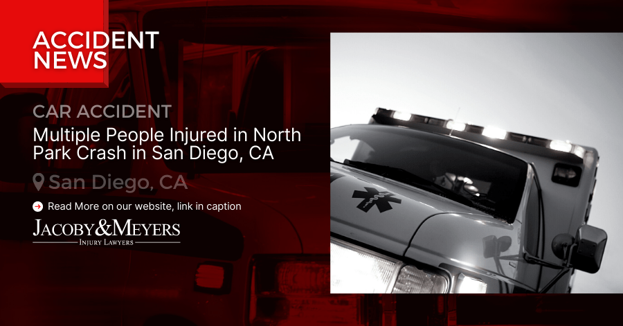 Multiple People Injured in North Park Crash in San Diego, CA