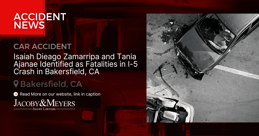 Isaiah Dieago Zamarripa and Tania Ajanae Identified as Fatalities in I-5 Crash in Bakersfield, CA