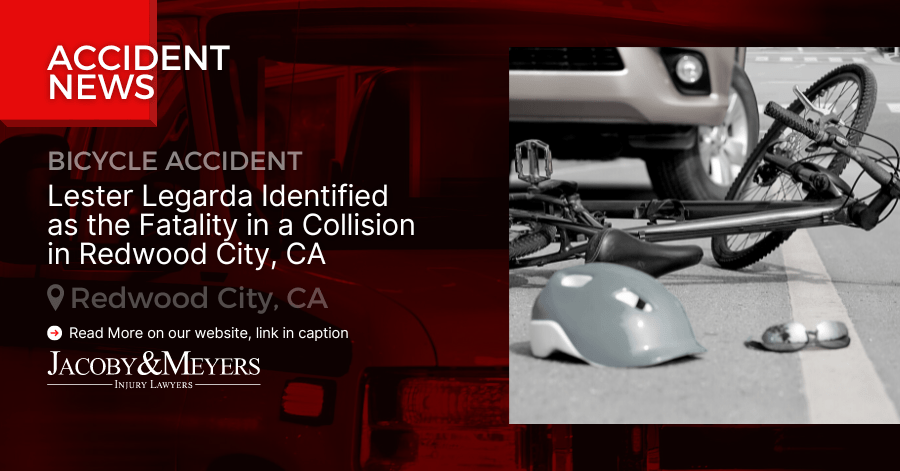 Lester Legarda Identified as the Fatality in a Collision in Redwood City, CA