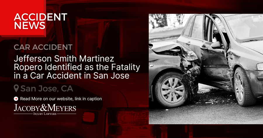 Jefferson Smith Martinez Ropero Identified as the Fatality in a Car Accident in San Jose