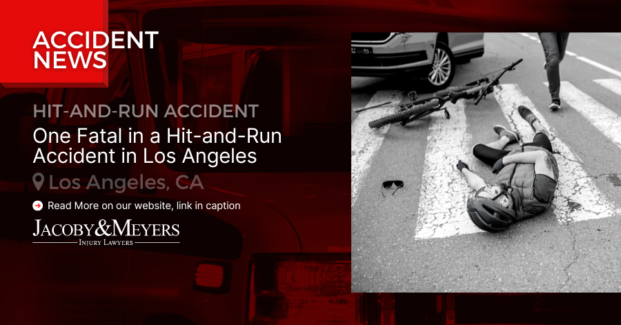 One Fatal in a Hit-and-Run Accident in Los Angeles