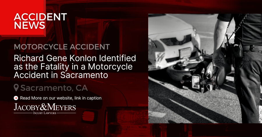 Richard Gene Konlon Identified as the Fatality in a Motorcycle Accident in Sacramento