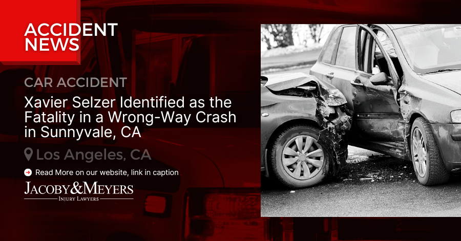 Xavier Selzer Identified as the Fatality in a Wrong-Way Crash in Sunnyvale, CA