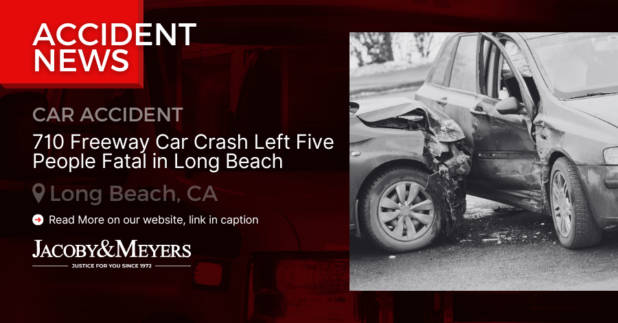 710 Freeway Car Crash Left Five People Fatal in Long Beach