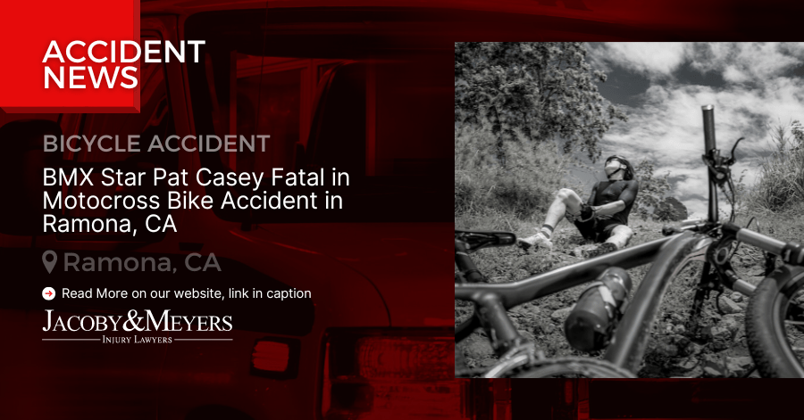 BMX Star Pat Casey Fatal in Motocross Bike Accident in Ramona, CA