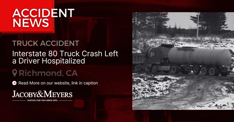 Interstate 80 Truck Crash Left a Driver Hospitalized (3)