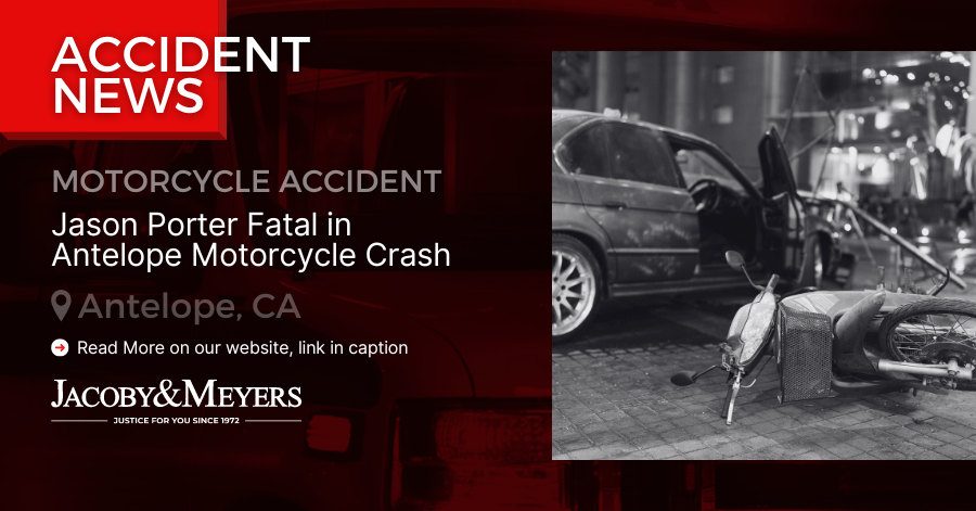 Jason Porter Fatal in Antelope Motorcycle Crash