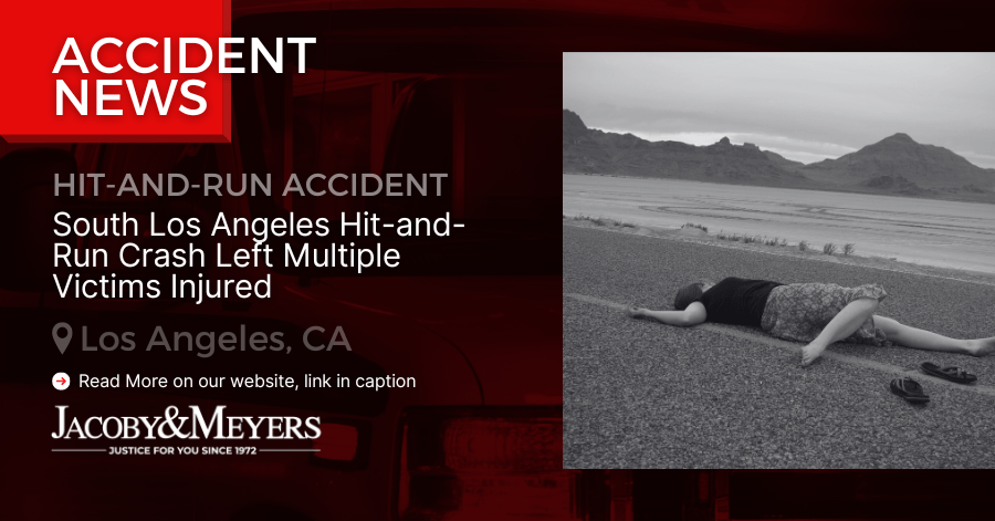 South Los Angeles Hit-and-Run Crash Left Multiple Victims Injured