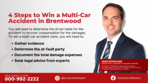 4 Steps to Win a Multi-Car Accident in Brentwood