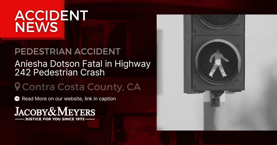 Aniesha Dotson Fatal in Highway 242 Pedestrian Crash