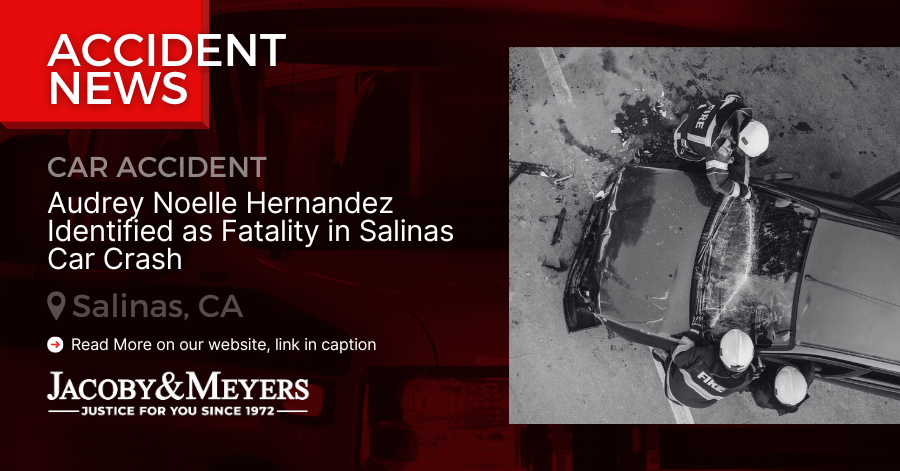 Audrey Noelle Hernandez Identified as Fatality in Salinas Car Crash