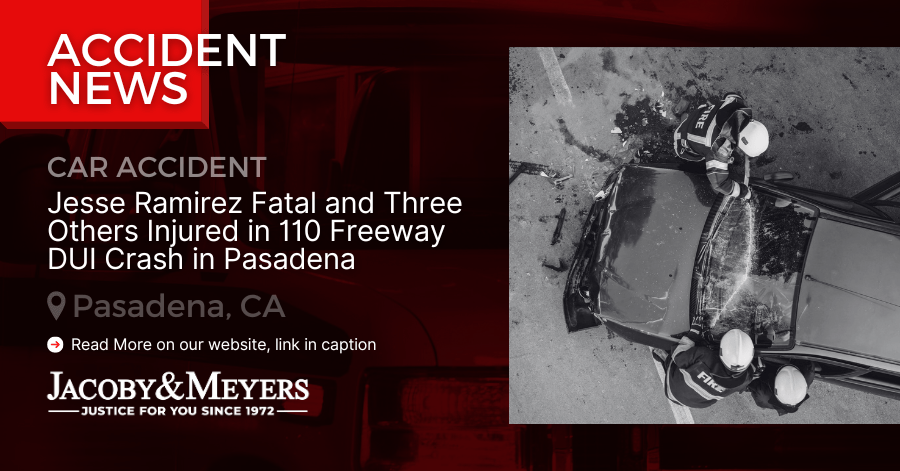 Jesse Ramirez Fatal and Three Others Injured in 110 Freeway DUI Crash in Pasadena (2)
