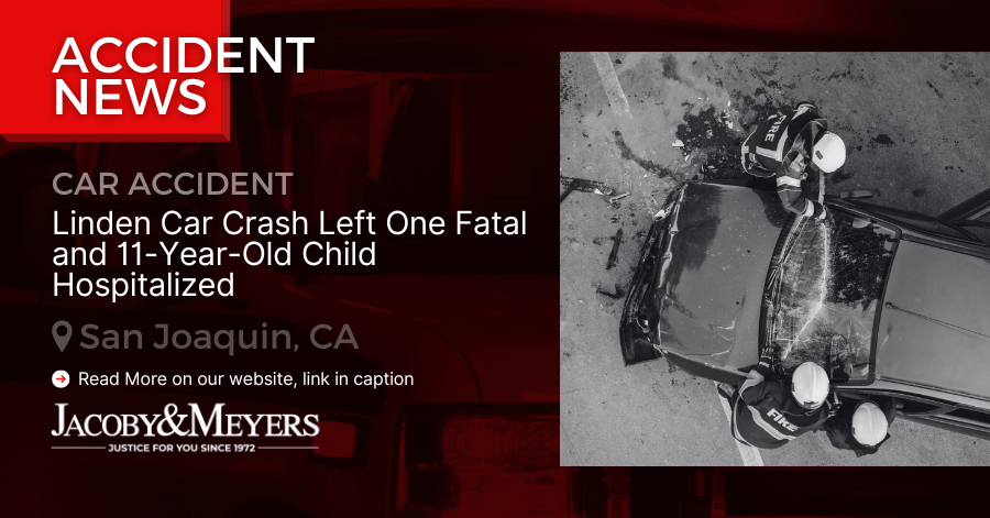 Linden Car Crash Left One Fatal and 11-Year-Old Child Hospitalized