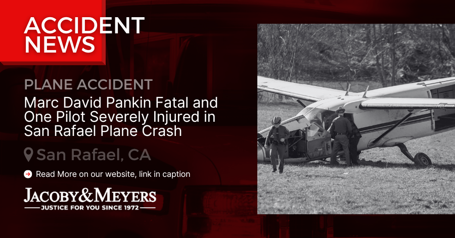 Marc David Pankin Fatal and One Pilot Severely Injured in San Rafael Plane Crash