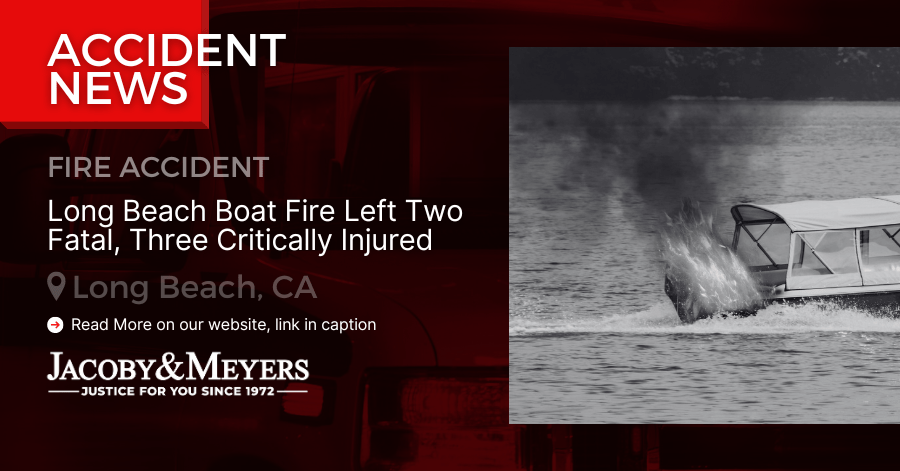 Long Beach Boat Fire Left Two Fatal, Three Critically Injured