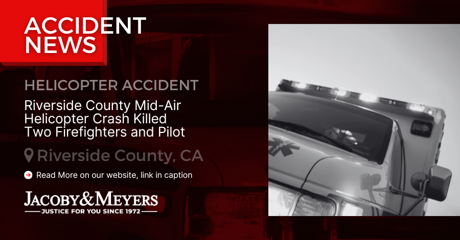 Riverside County mid-air helicopter crash