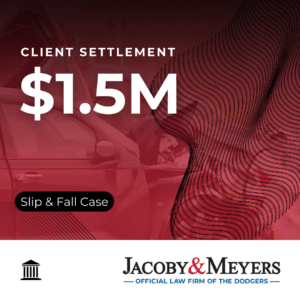 Slip and Fall Case Settlement 1.5 Million
