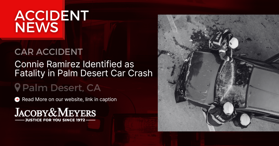 Connie Ramirez Identified as Fatality in Palm Desert Car Crash