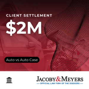 $2 Million from Auto v Auto Accident