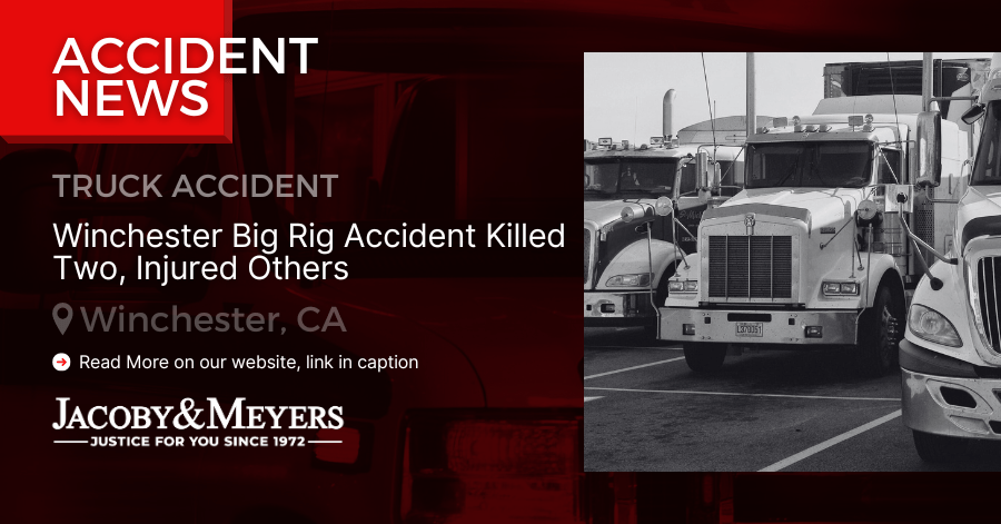 Winchester Big Rig Accident Killed Two, Injured Others