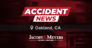 Oakland pedestrian crash