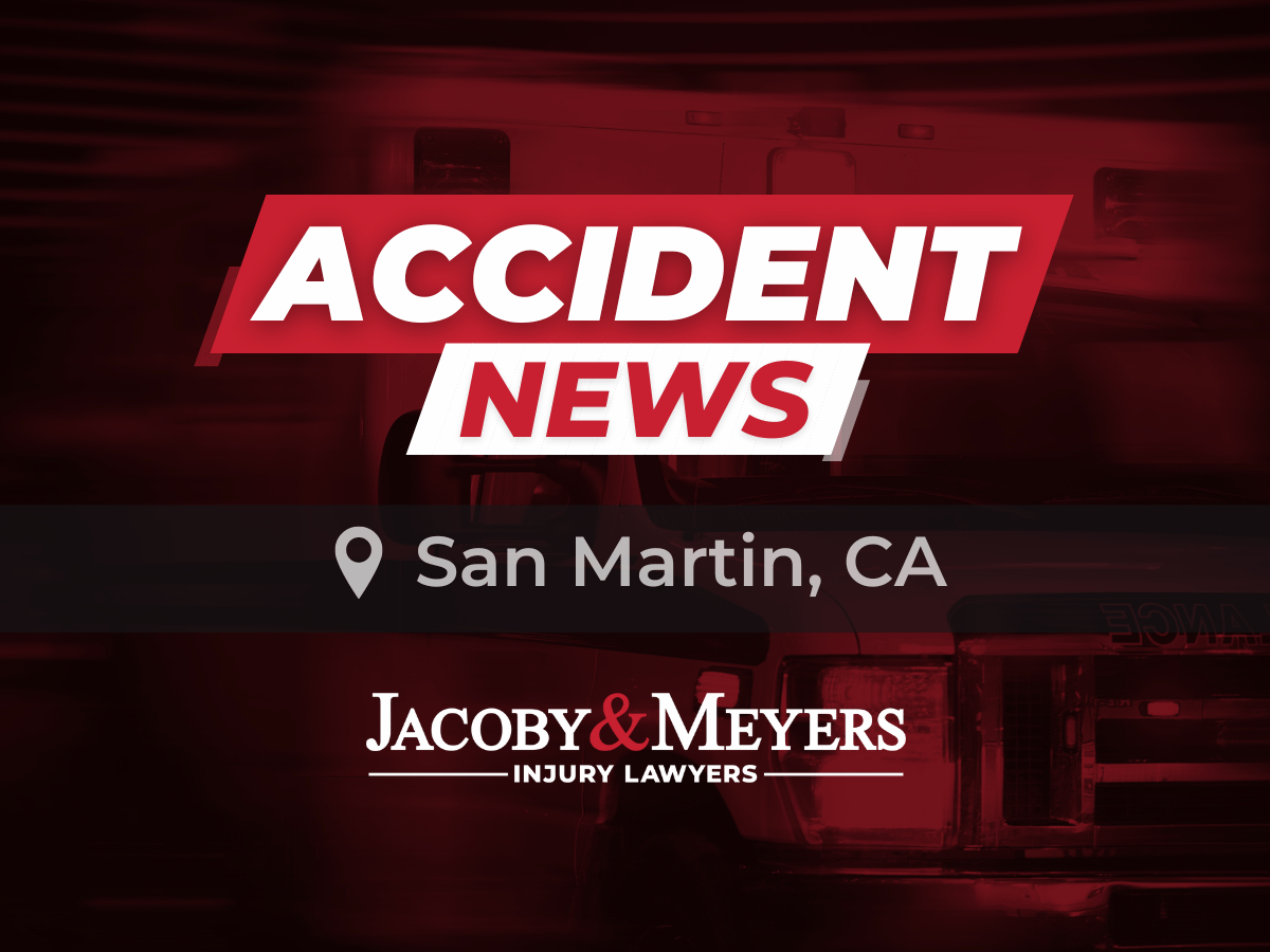 San Martin pedestrian crash
