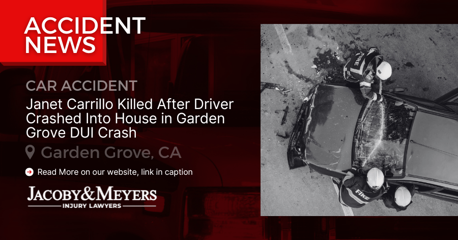 Janet Carrillo Fatal in Garden Grove DUI Crash